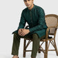 Sanman Ethnix By Raymond Orange Kurta
