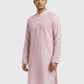 Sanman Ethnix By Raymond Orange Kurta