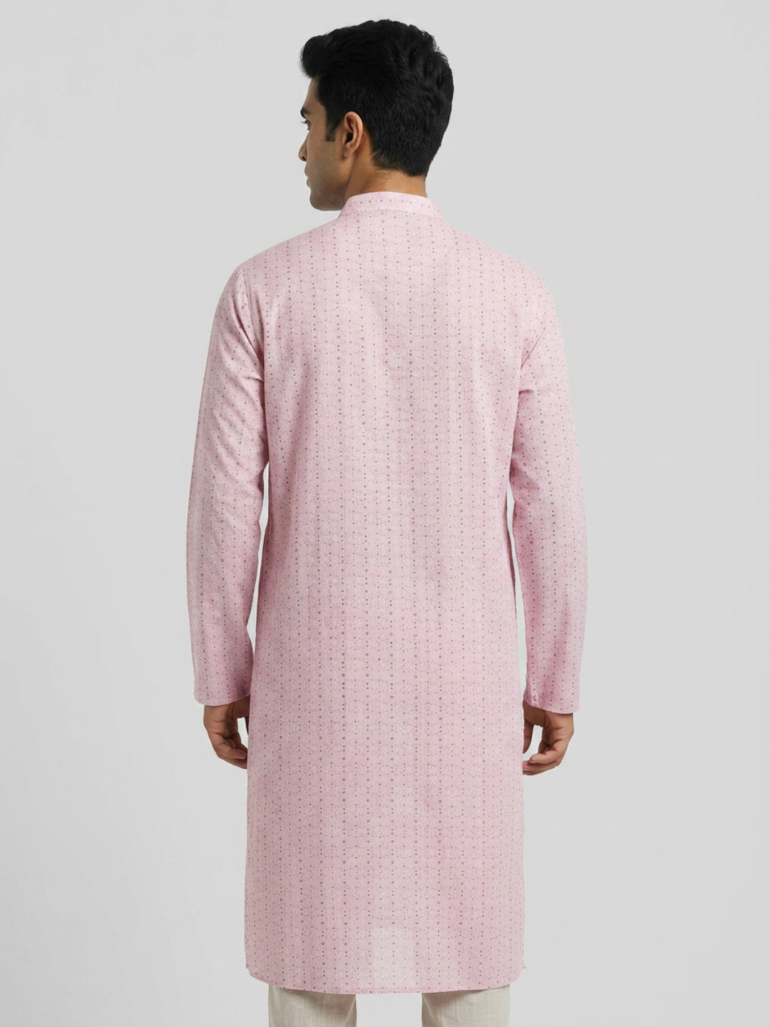 Sanman Ethnix By Raymond Orange Kurta