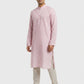 Sanman Ethnix By Raymond Orange Kurta