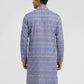 Sanman Ethnix By Raymond Orange Kurta