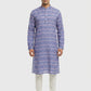 Sanman Ethnix By Raymond Orange Kurta