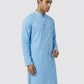 Sanman Ethnix By Raymond Orange Kurta