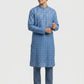 Sanman Ethnix By Raymond Orange Kurta