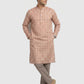 Sanman Ethnix By Raymond Orange Kurta