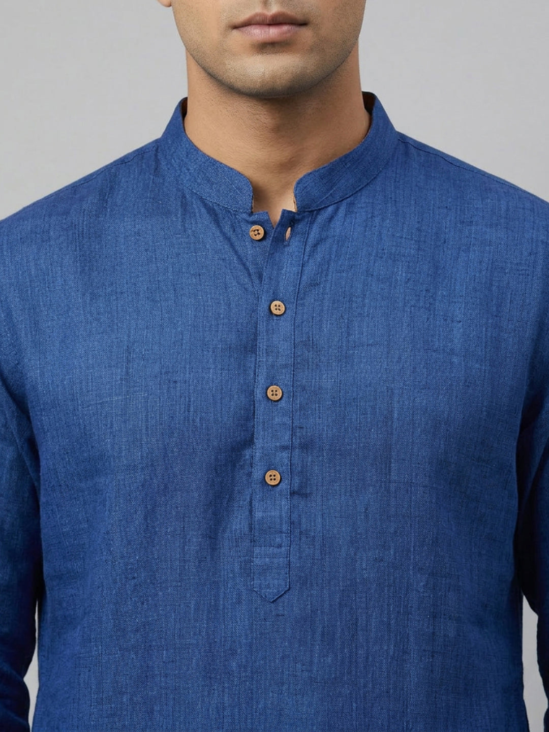 Sanman Ethnix By Raymond Orange Kurta