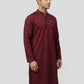 Sanman Ethnix By Raymond Orange Kurta