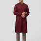 Sanman Ethnix By Raymond Orange Kurta