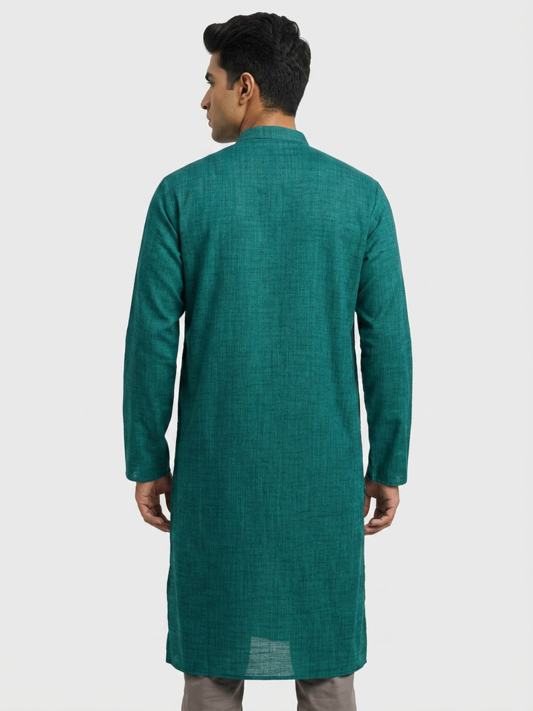 Sanman Ethnix By Raymond Orange Kurta