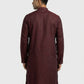 Sanman Ethnix By Raymond Orange Kurta