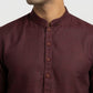 Sanman Ethnix By Raymond Orange Kurta