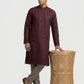 Sanman Ethnix By Raymond Orange Kurta