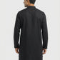 Sanman Ethnix By Raymond Orange Kurta