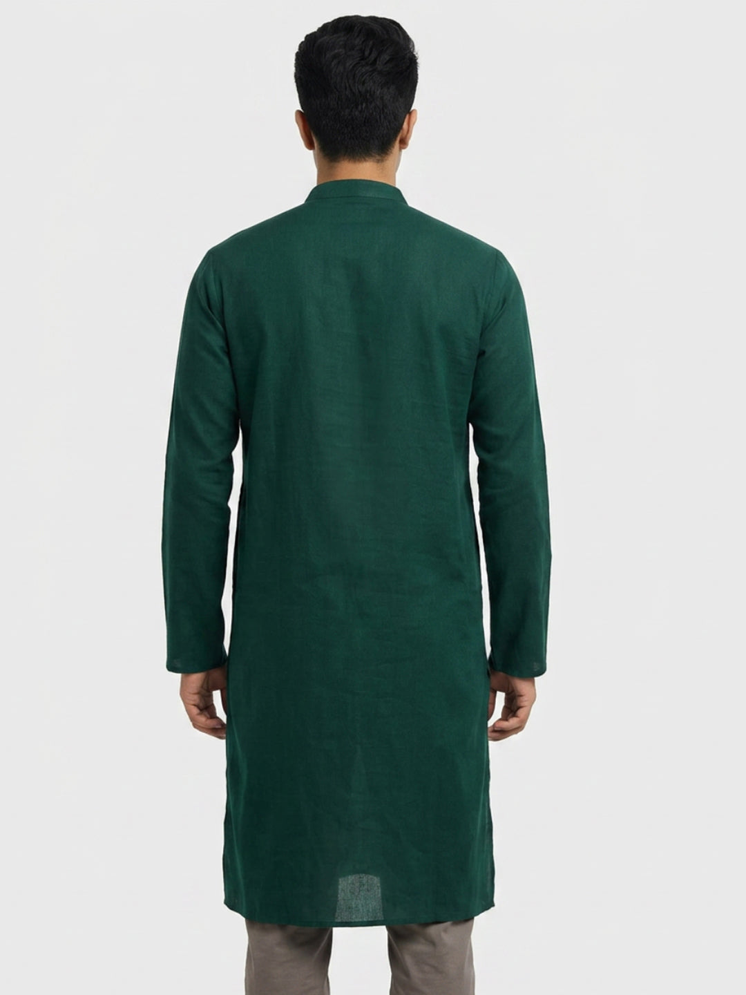 Sanman Ethnix By Raymond Orange Kurta