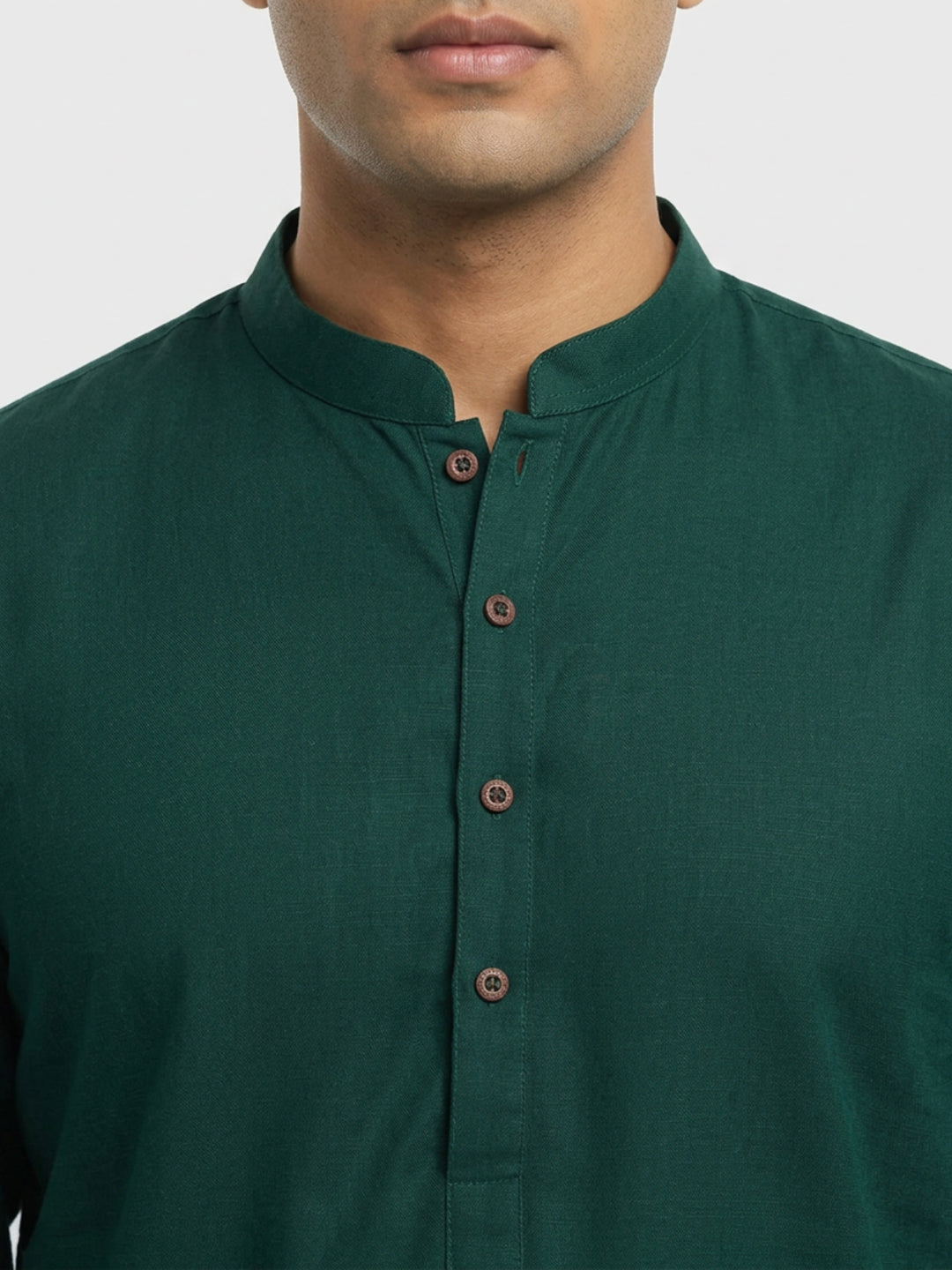 Sanman Ethnix By Raymond Orange Kurta