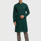 Sanman Ethnix By Raymond Orange Kurta
