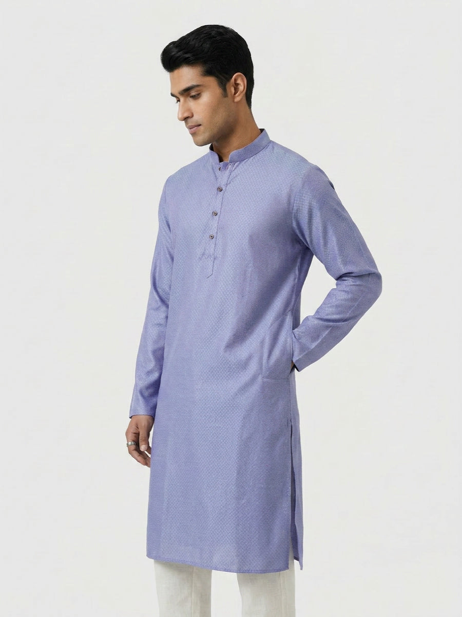 Sanman Ethnix By Raymond Orange Kurta