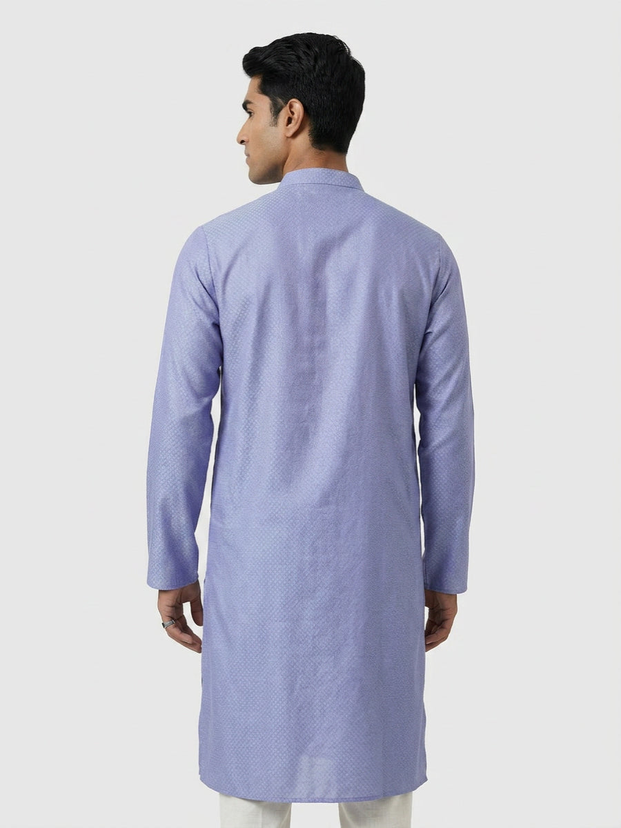 Sanman Ethnix By Raymond Orange Kurta