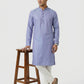 Sanman Ethnix By Raymond Orange Kurta