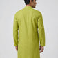 Sanman Ethnix By Raymond Orange Kurta