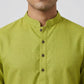 Sanman Ethnix By Raymond Orange Kurta