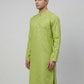 Sanman Ethnix By Raymond Orange Kurta