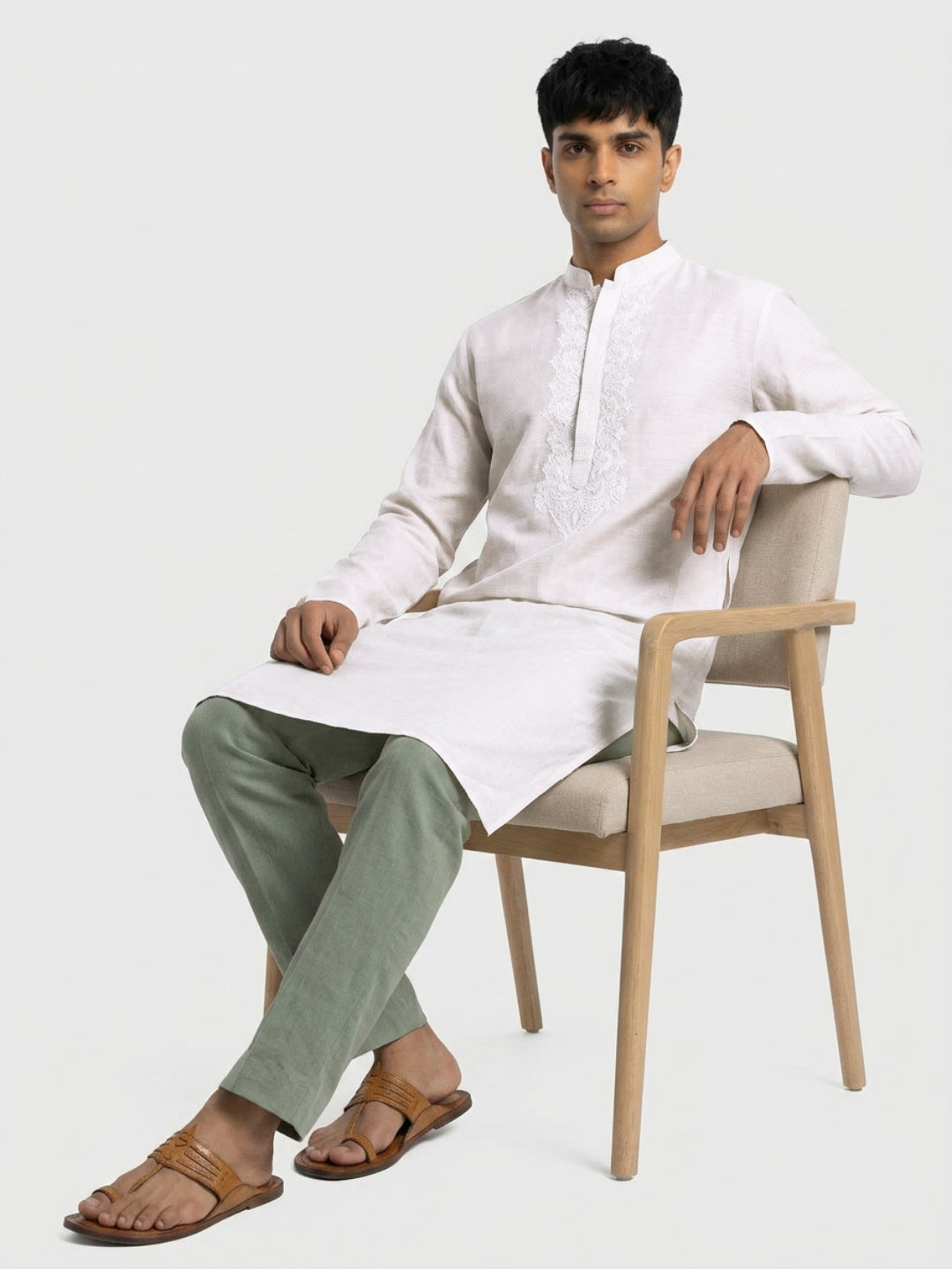 Ethnix By Raymond White Kurta