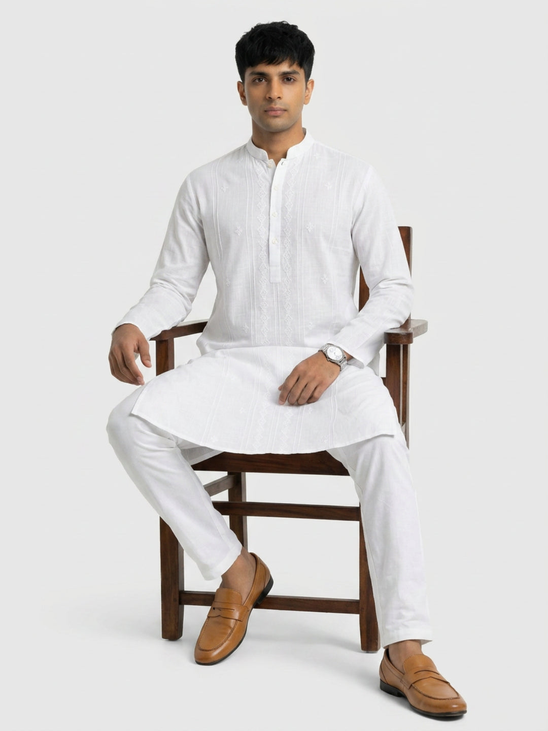 Ethnix By Raymond White Kurta