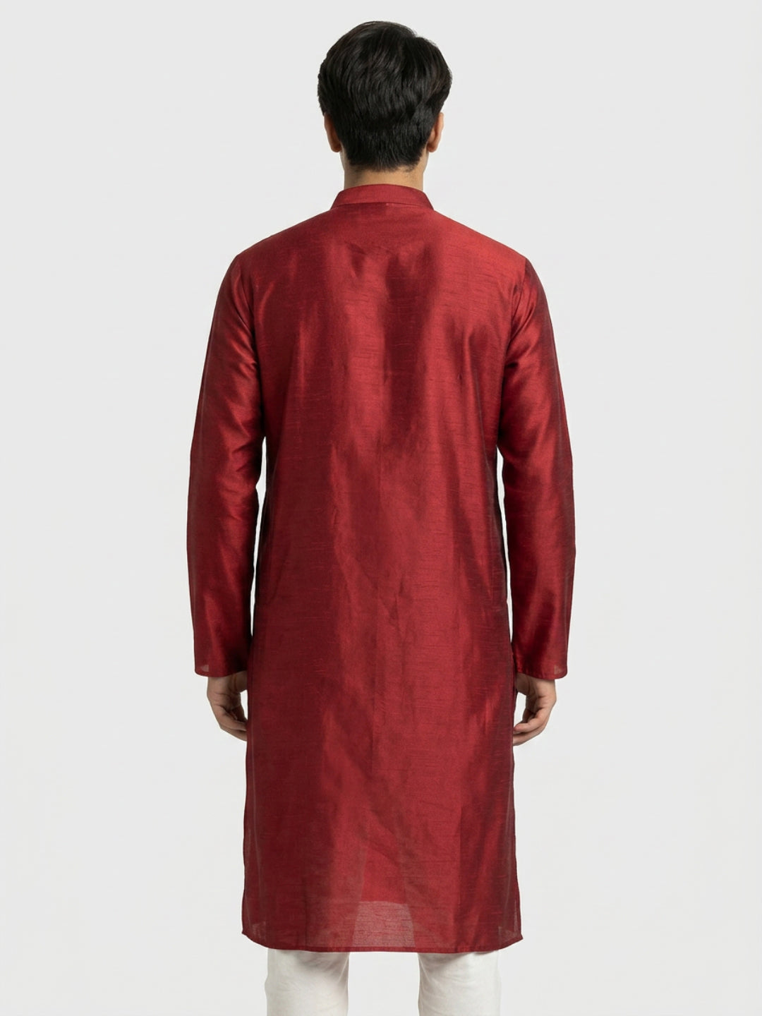 Ethnix By Raymond Red Kurta