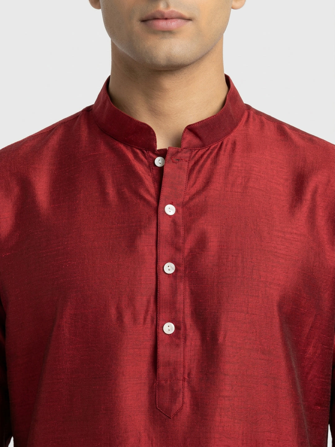 Ethnix By Raymond Red Kurta