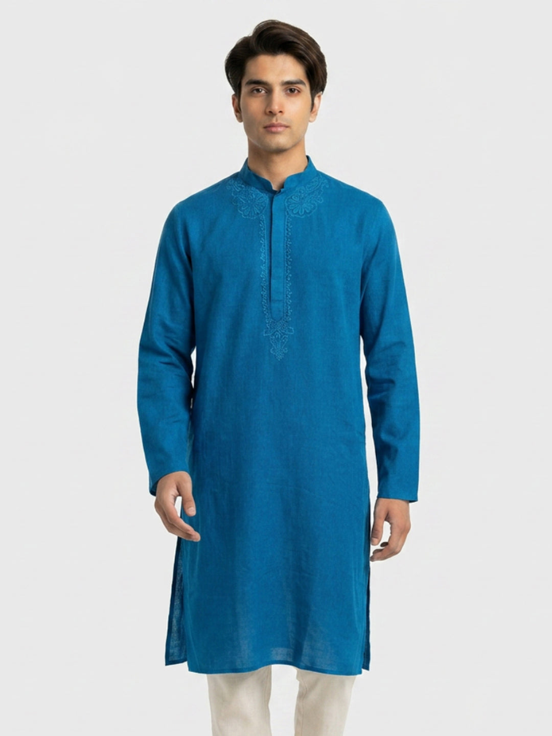 Ethnix By Raymond Blue Kurta