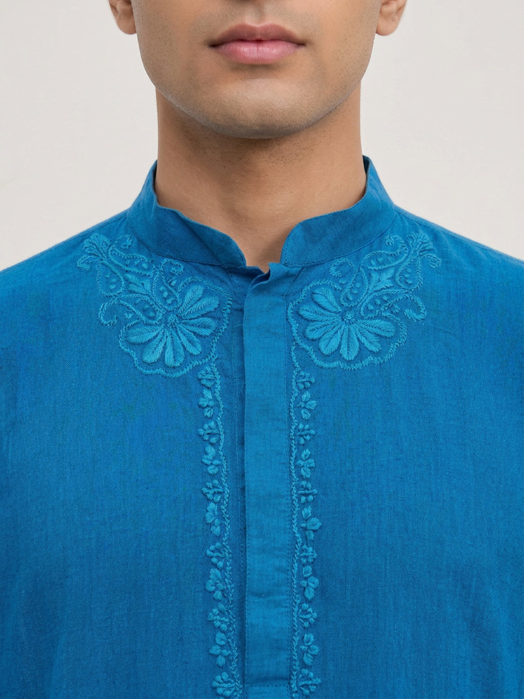 Ethnix By Raymond Blue Kurta