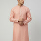 Sanman Ethnix By Raymond Orange Kurta