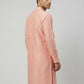 Sanman Ethnix By Raymond Orange Kurta
