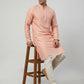 Sanman Ethnix By Raymond Orange Kurta