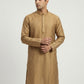 Sanman Ethnix By Raymond Orange Kurta