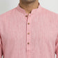 Sanman Ethnix By Raymond Orange Kurta