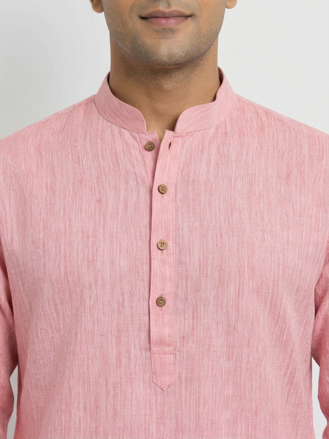 Sanman Ethnix By Raymond Orange Kurta