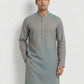 Sanman Ethnix By Raymond Orange Kurta