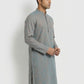 Sanman Ethnix By Raymond Orange Kurta