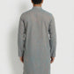 Sanman Ethnix By Raymond Orange Kurta