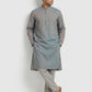 Sanman Ethnix By Raymond Orange Kurta