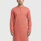 Sanman Ethnix By Raymond Orange Kurta