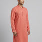 Sanman Ethnix By Raymond Orange Kurta