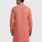 Sanman Ethnix By Raymond Orange Kurta