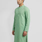 Sanman Ethnix By Raymond Orange Kurta