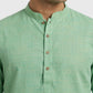 Sanman Ethnix By Raymond Orange Kurta