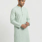 Sanman Ethnix By Raymond Orange Kurta