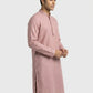 Sanman Ethnix By Raymond Orange Kurta
