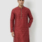 Sanman Ethnix By Raymond Orange Kurta